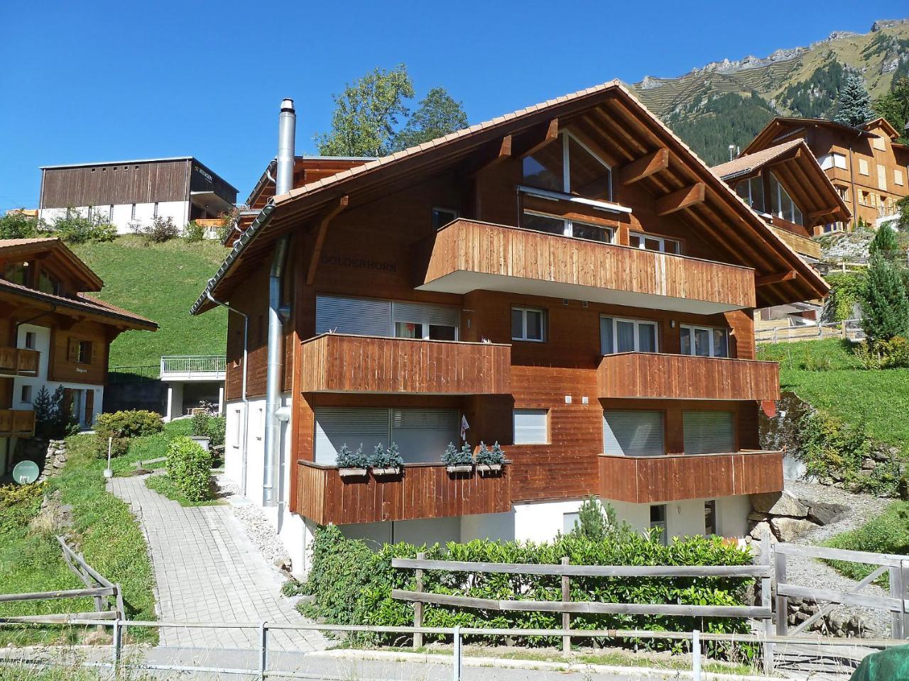 Apartment Goldenhorn Apt-F By Interhome Wengen Kültér fotó